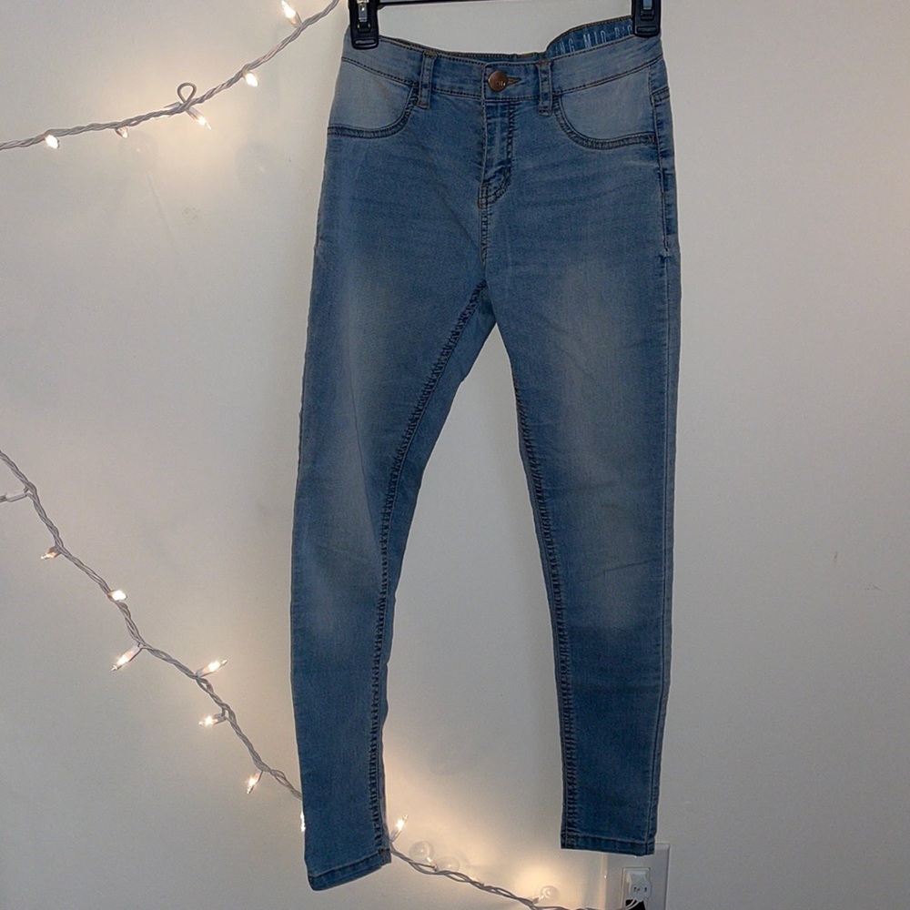 Mid rise jeggings